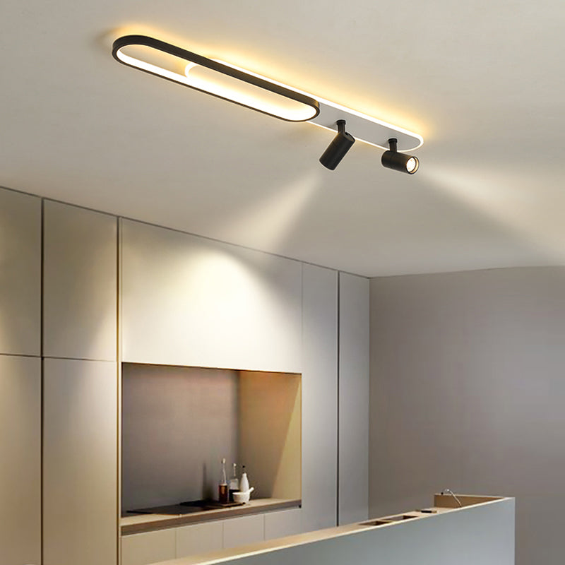 Plafoniere moderne da incasso con faretti Lampada da soffitto a LED per soggiorno