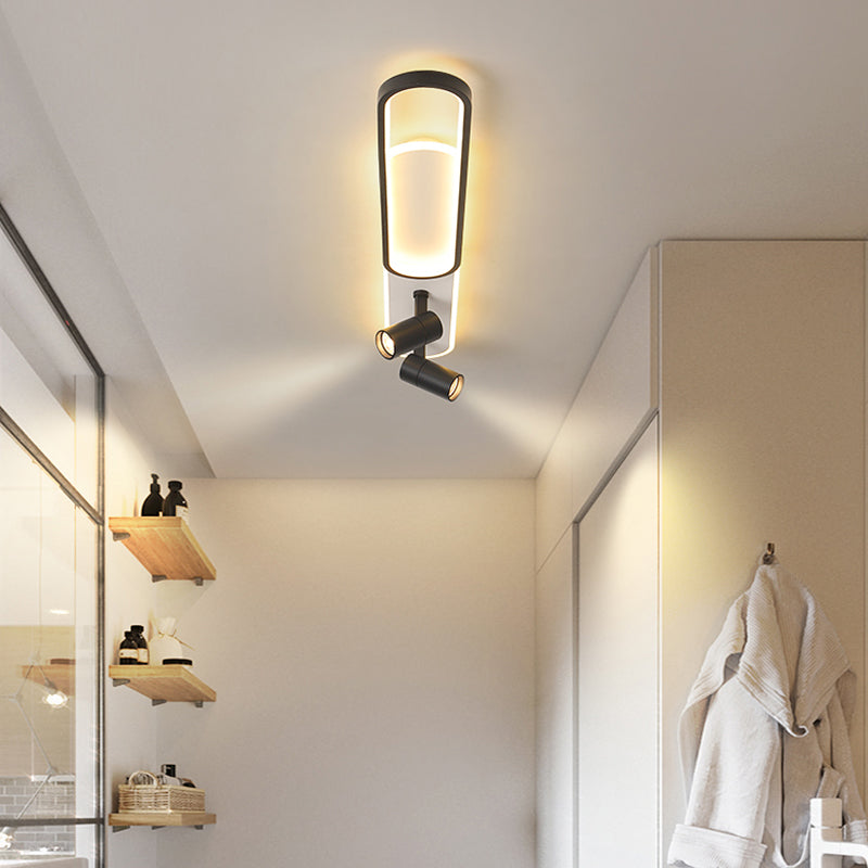 Plafoniere moderne da incasso con faretti Lampada da soffitto a LED per soggiorno
