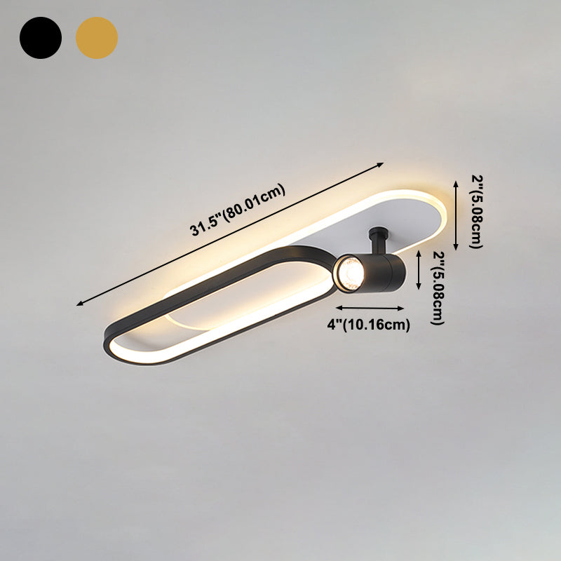 Plafoniere moderne da incasso con faretti Lampada da soffitto a LED per soggiorno