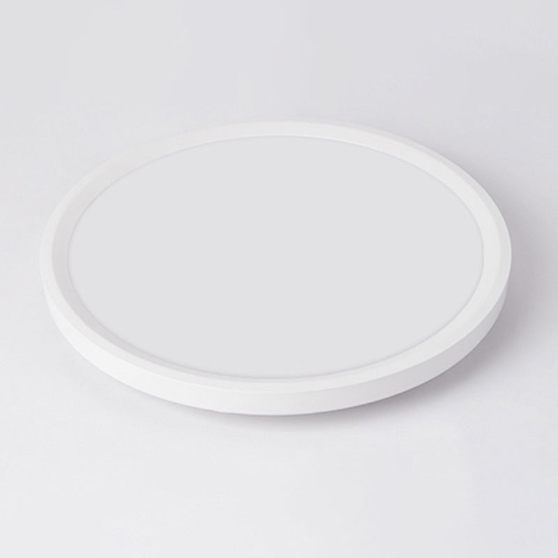 Illuminazione per montaggio a soffitto a LED ad anello Plafoniere moderne da incasso con paralume in acrilico