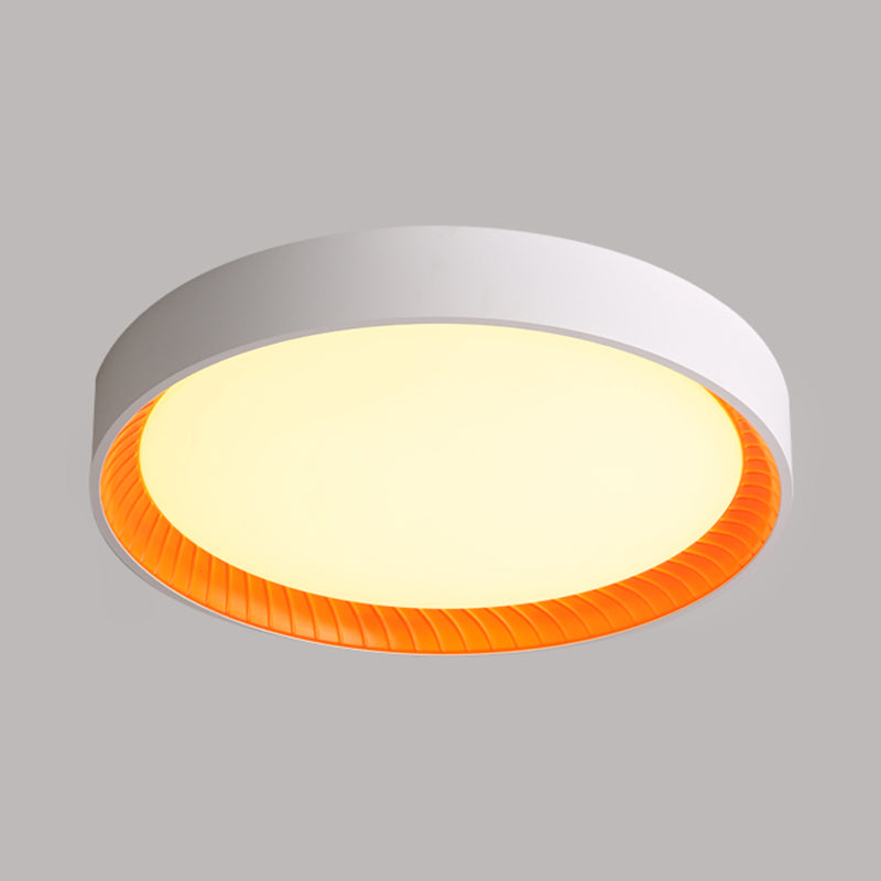 Modern LED Flush Mount Light Acrylic Shade Ceiling Lamp for Living Room Meeting Room