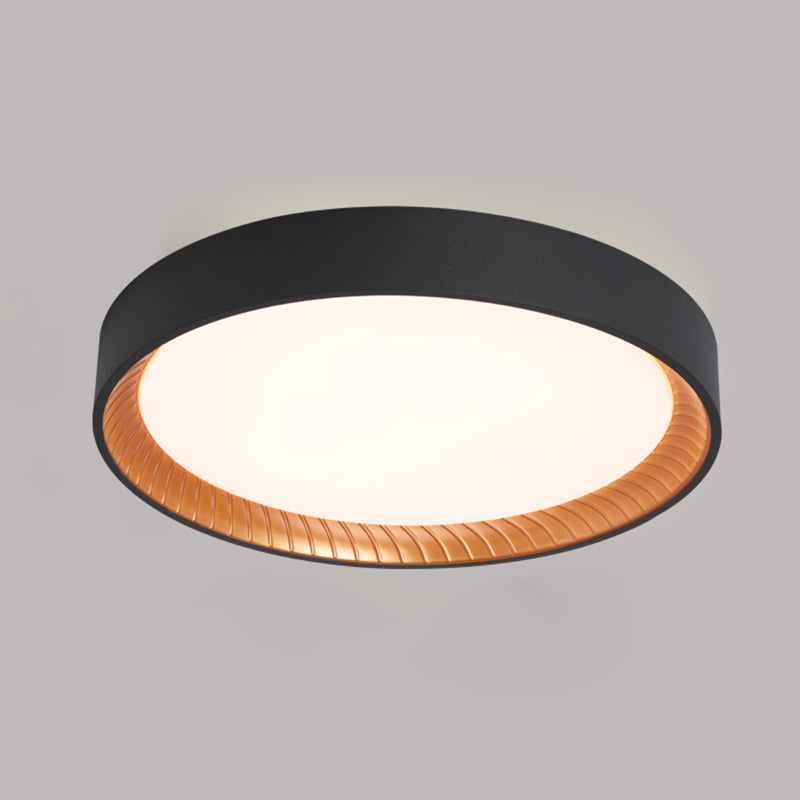 Modern LED Flush Mount Light Acrylic Shade Ceiling Lamp for Living Room Meeting Room