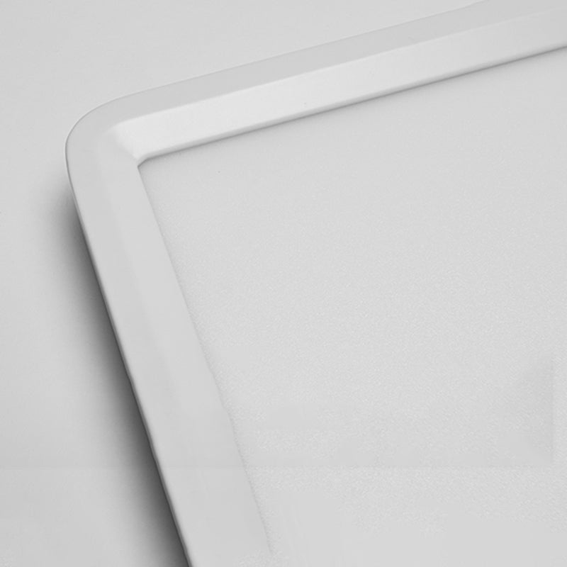 Square Modern Ceiling Mounted Lights White LED Flush Mount Ceiling Lighting