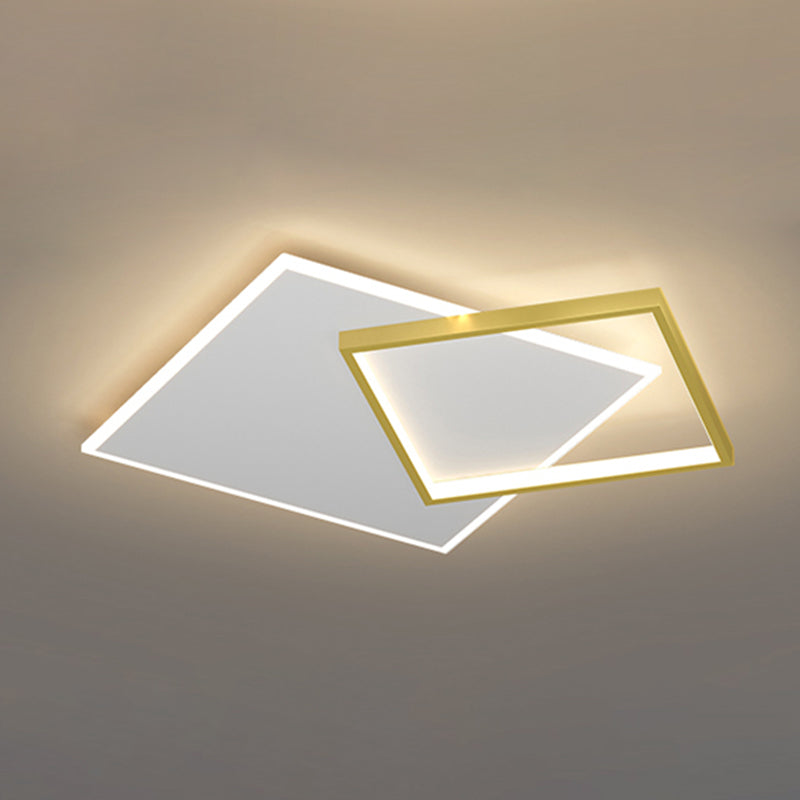 Modern Flush Mount Ceiling Light Acrylic Ceiling Lamp Fixture for Drawing Room