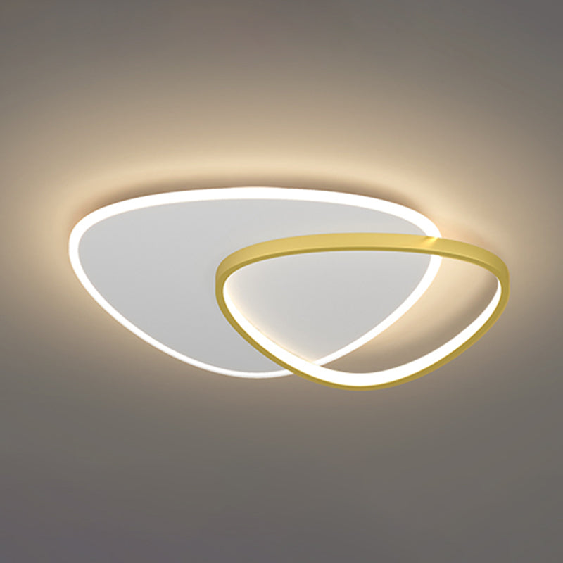 Modern Flush Mount Ceiling Light Acrylic Ceiling Lamp Fixture for Drawing Room