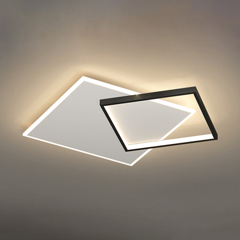 Modern Flush Mount Ceiling Light Acrylic Ceiling Lamp Fixture for Drawing Room