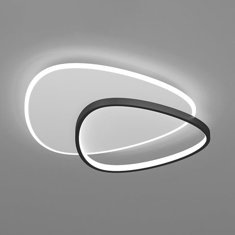 Modern Flush Mount Ceiling Light Acrylic Ceiling Lamp Fixture for Drawing Room