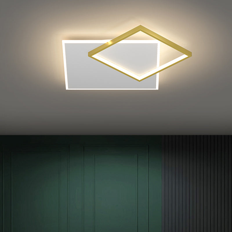 Modern Flush Mount Ceiling Light Acrylic Ceiling Lamp Fixture for Drawing Room