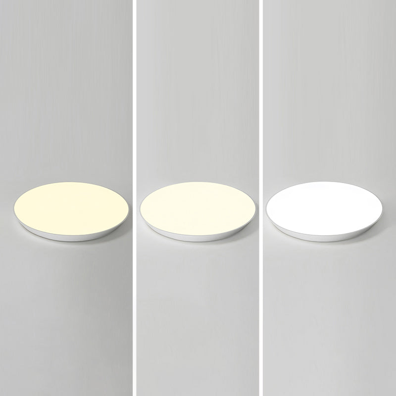 Éclairage encastré à LED blanc Plafonniers encastrés modernes avec abat-jour en acrylique