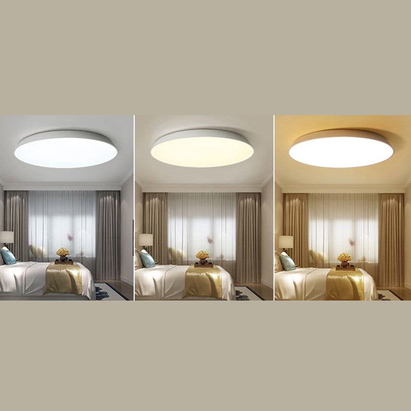 Éclairage encastré à LED blanc Plafonniers encastrés modernes avec abat-jour en acrylique