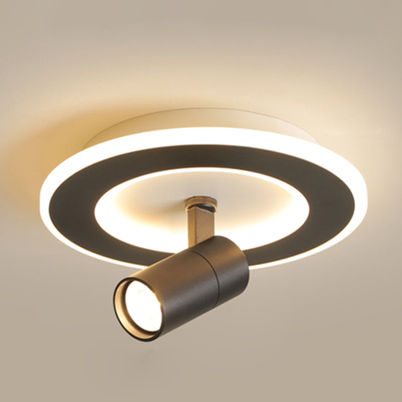 Illuminazione a soffitto modernista a 2 teste con faretti Plafoniere a LED da incasso