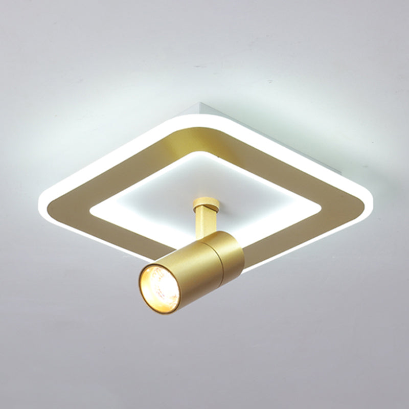 Illuminazione a soffitto modernista a 2 teste con faretti Plafoniere a LED da incasso
