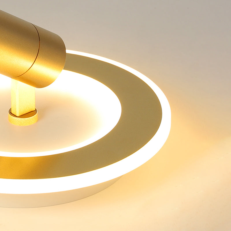 Illuminazione a soffitto modernista a 2 teste con faretti Plafoniere a LED da incasso