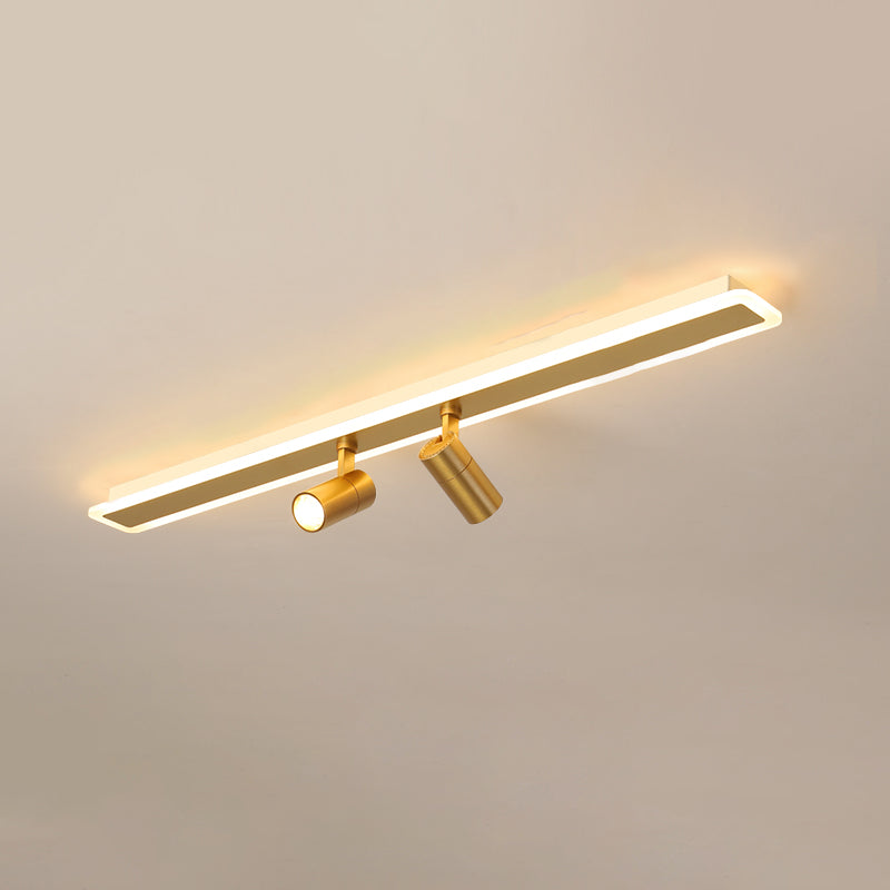 LED Flush Mounted Ceiling Lights Modernist Flush Mount Lighting with Spotlights