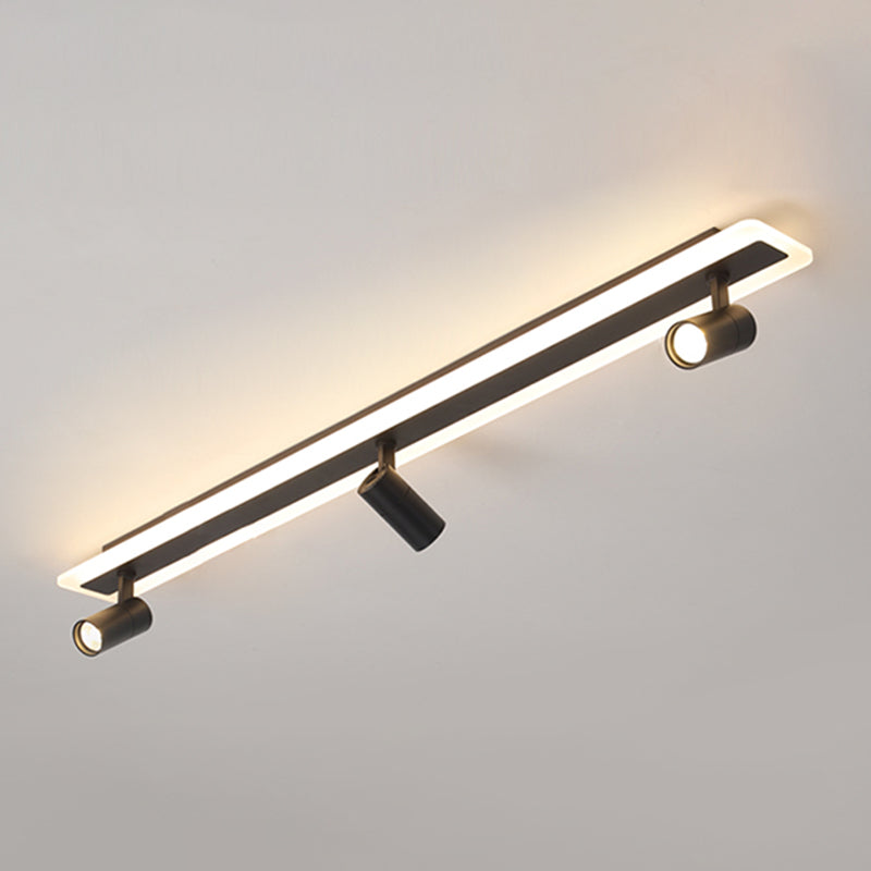 LED Flush Mounted Ceiling Lights Modernist Flush Mount Lighting with Spotlights