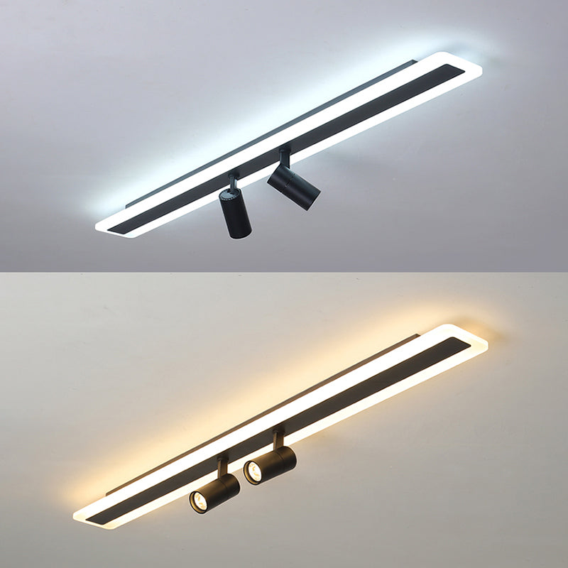 LED Flush Mounted Ceiling Lights Modernist Flush Mount Lighting with Spotlights