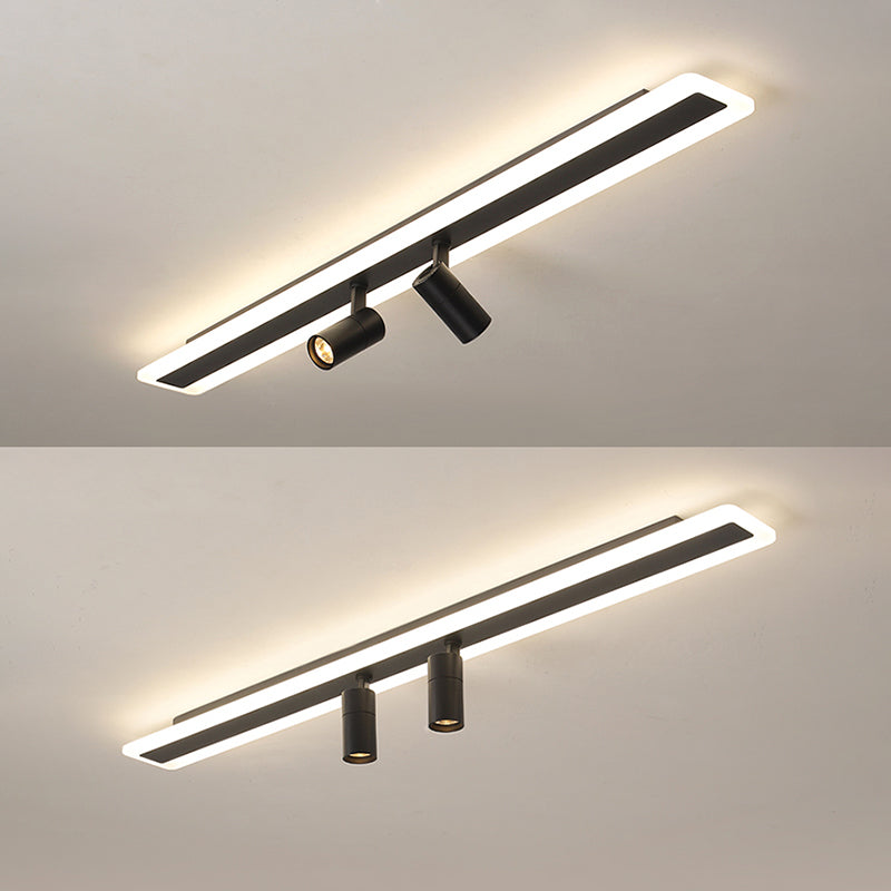 LED Flush Mounted Ceiling Lights Modernist Flush Mount Lighting with Spotlights