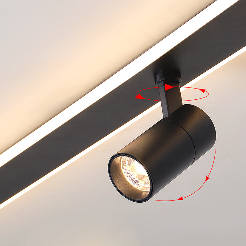 LED Flush Mount Ceiling Lighting with Spotlights Modern Ceiling Mounted Lights