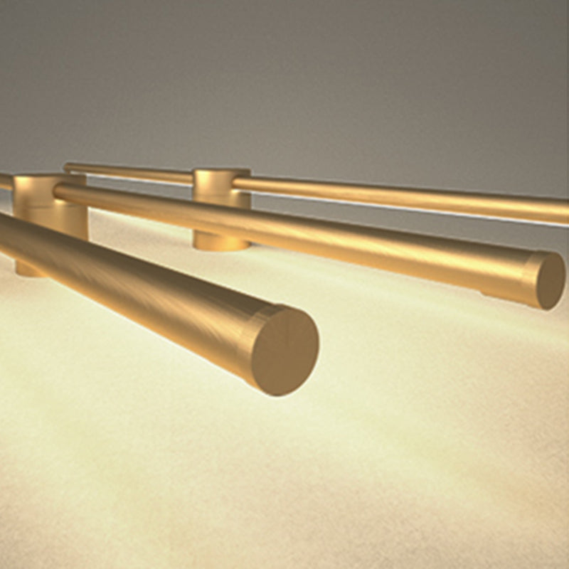 Linear Metal Sconce Light Fixture Minimalist LED Wall Lighting Fixture