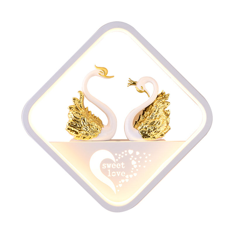 Livrage du salon Murminalisme moderne minimalisme LED MONT ÉCLAINEMENT (sans décoration)