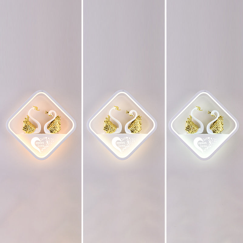 Livrage du salon Murminalisme moderne minimalisme LED MONT ÉCLAINEMENT (sans décoration)