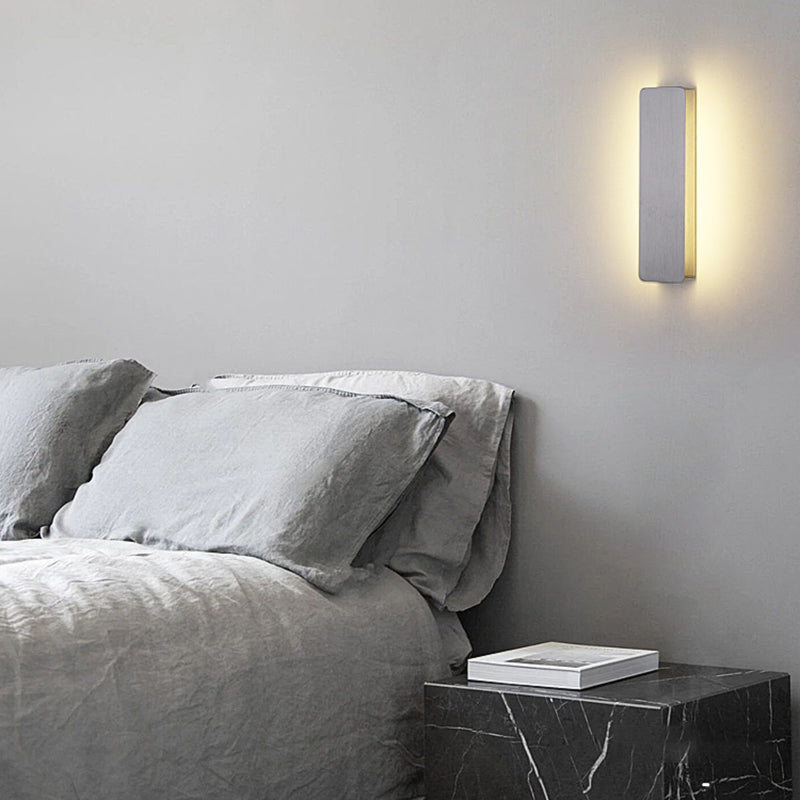 Salon du salon Murminalisme moderne minimalisme LED Rectangular Wall Mount Éclairage