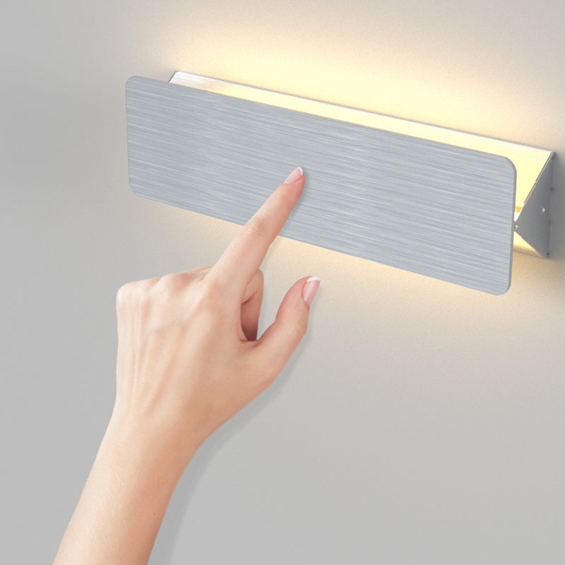 Salon du salon Murminalisme moderne minimalisme LED Rectangular Wall Mount Éclairage