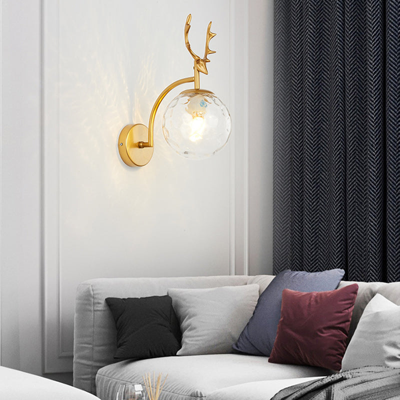 Applexion murale en verre moderne Mur Mur Mur Motté pour le salon