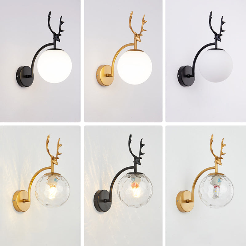 Applexion murale en verre moderne Mur Mur Mur Motté pour le salon