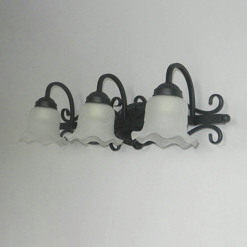 Simpuzzo specchio per trucco leggero americano American Glass Shade Mirror Fare lampada