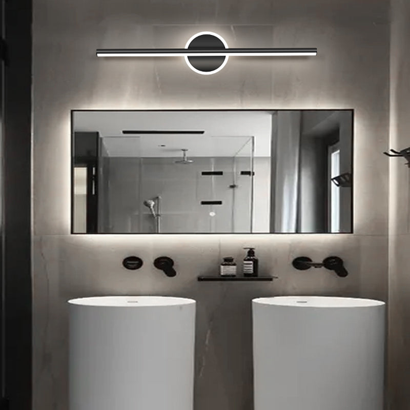 Nordic Modern Mirror Light Long Strip Mirror Lamp Fixture for Bathroom