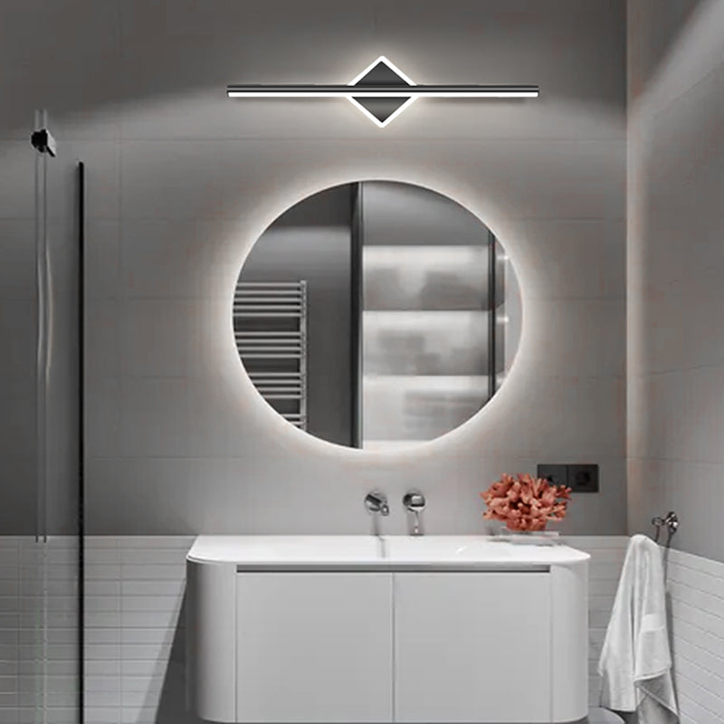 Nordic Modern Mirror Light Long Strip Mirror Lamp Fixture for Bathroom