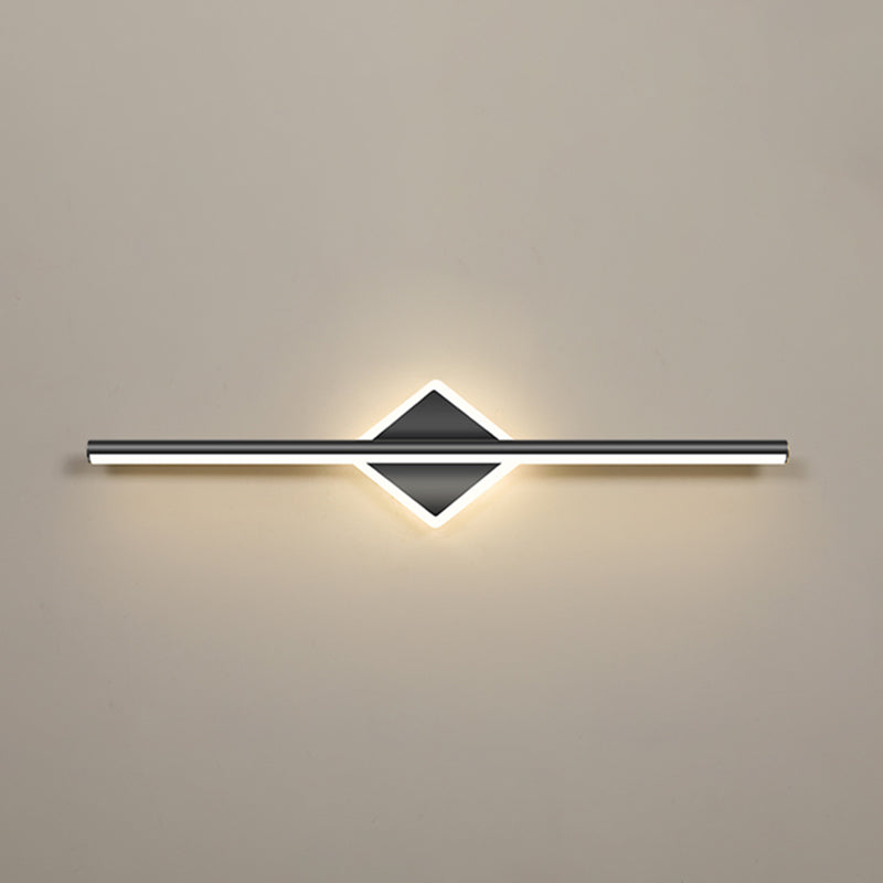 Nordic Modern Mirror Light Long Strip Mirror Lamp Fixture for Bathroom