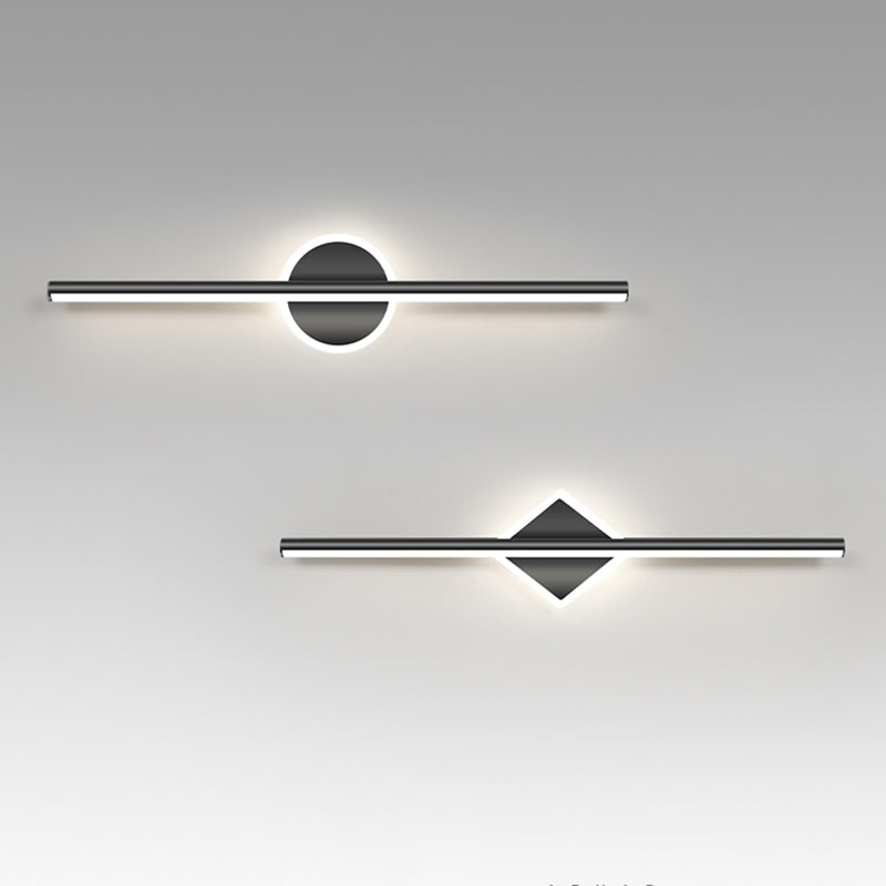 Nordic Modern Mirror Light Long Strip Mirror Lamp Fixture for Bathroom