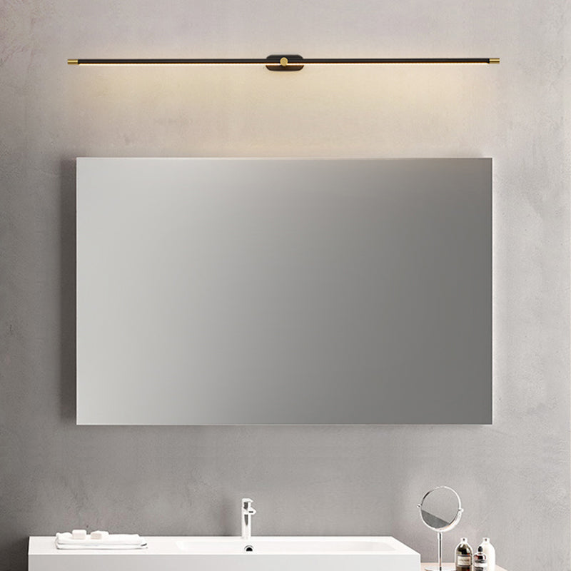 Nordic Modern Mirror Light Long Strip Mirror Lamp Fixture for Toilet Bathroom