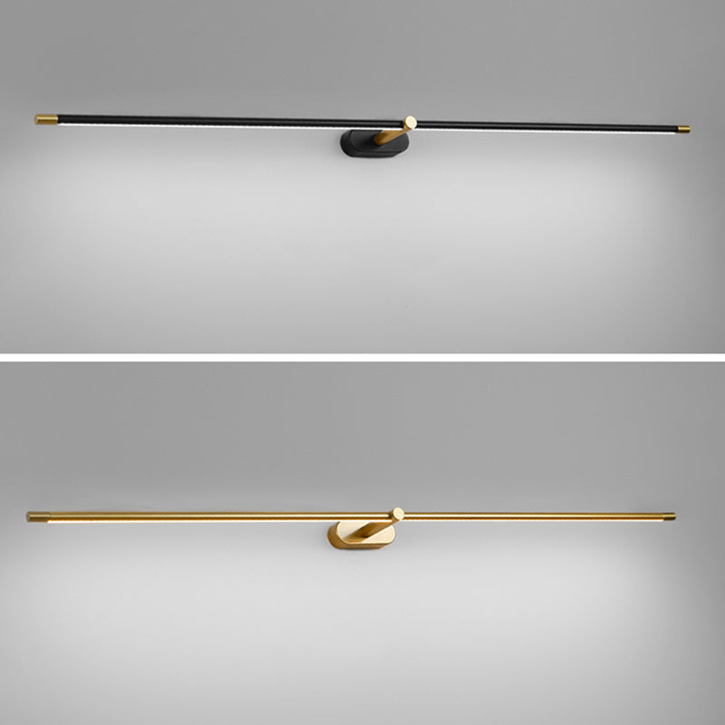 Nordic Modern Mirror Light Long Strip Mirror Lamp Fixture for Toilet Bathroom
