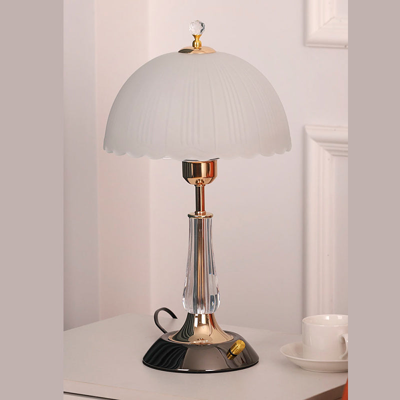 Lampe de Table Simple nordique lampe de bureau en verre de Style moderne pour étude chambre salon
