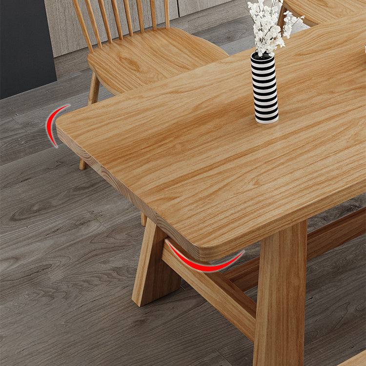 Modern 1/2/3/4/5 Pieces Dining Set Pine Wood Dining Furniture Set /Separate Items