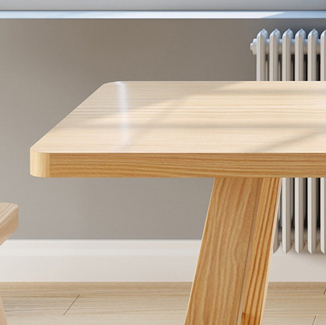 Modern 1/2/3/4/5 Pieces Dining Set Pine Wood Dining Furniture Set /Separate Items