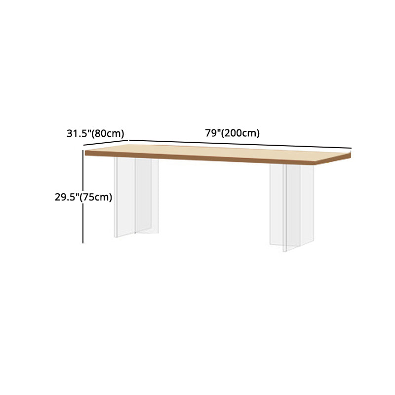 Modern 1/3/5 Pieces Dining Set Solid Wood Dining Furniture Set /Separate Items