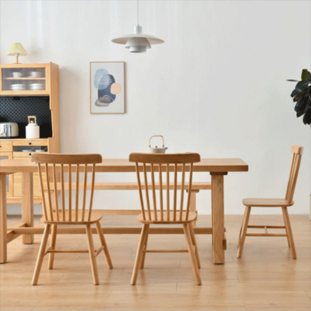 Modern 1/2/4/5/6 Pieces Dining Set Pine Wood Dining Furniture Set /Separate Items