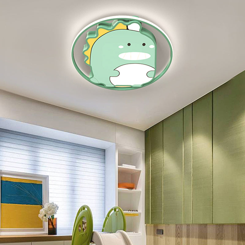 Plafoniere a LED con animali adorabili. Apparecchio di illuminazione per camera da letto per bambini in stile moderno