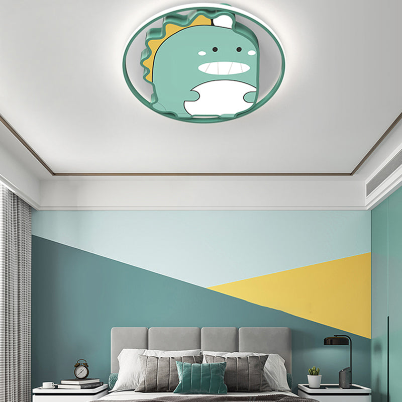 Plafoniere a LED con animali adorabili. Apparecchio di illuminazione per camera da letto per bambini in stile moderno
