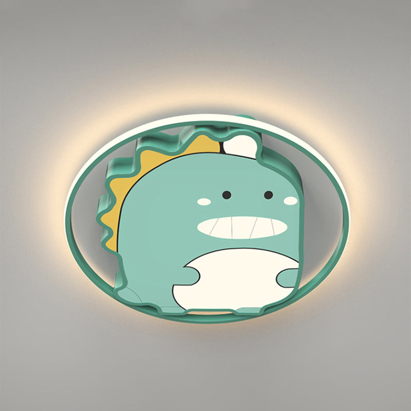 Plafoniere a LED con animali adorabili. Apparecchio di illuminazione per camera da letto per bambini in stile moderno