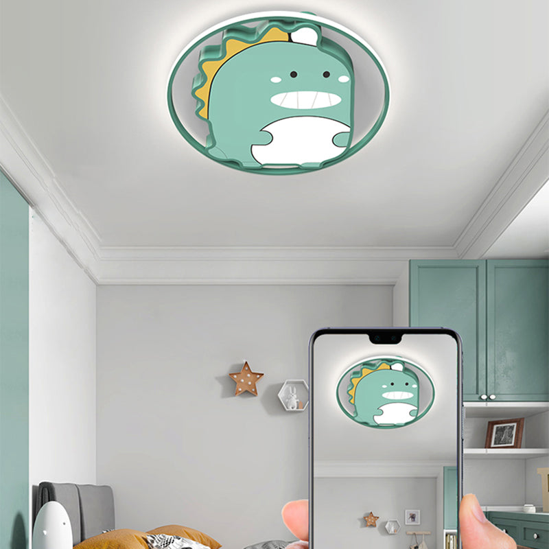 Plafoniere a LED con animali adorabili. Apparecchio di illuminazione per camera da letto per bambini in stile moderno