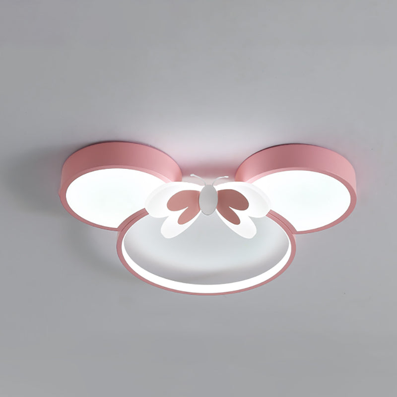 Modern Style LED Ceiling Lights Lovely Cartoon Flush-mount Lamp for Kid's Room