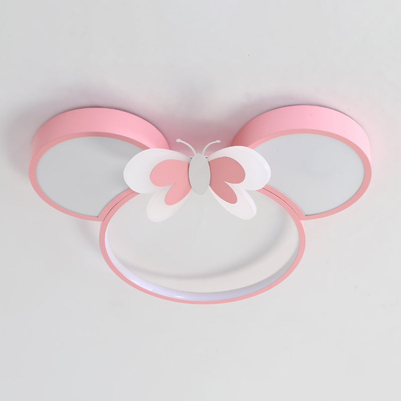 Modern Style LED Ceiling Lights Lovely Cartoon Flush-mount Lamp for Kid's Room