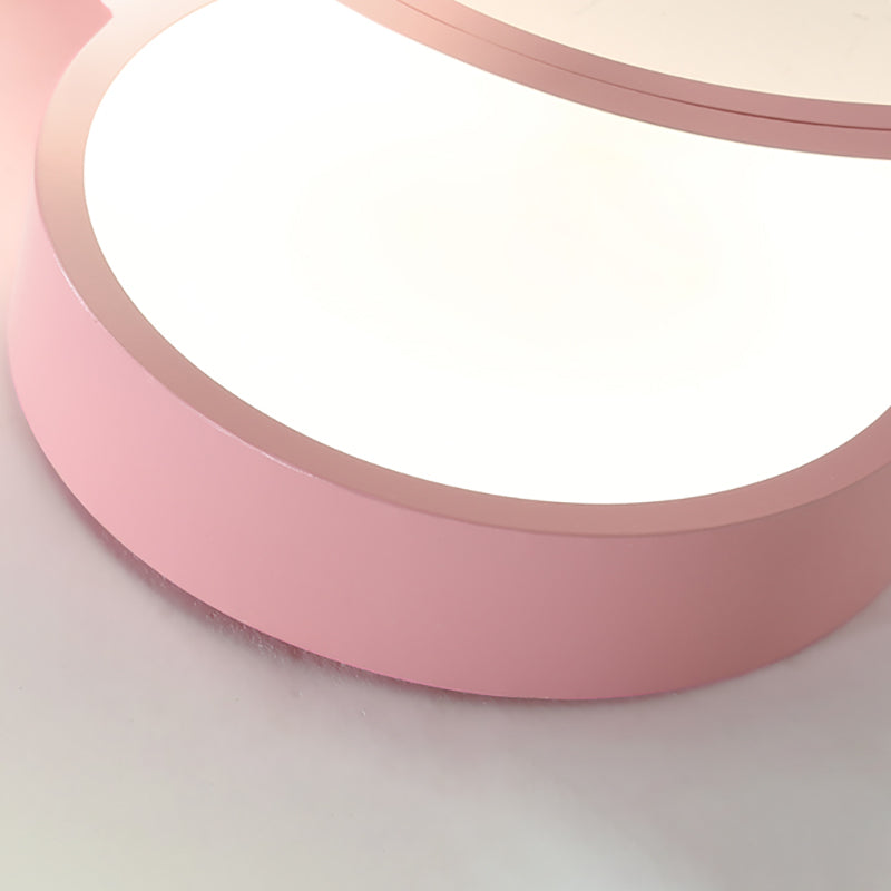 Modern Style LED Ceiling Lights Lovely Cartoon Flush-mount Lamp for Kid's Room
