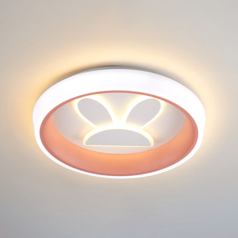 Plafonnier LED de Style moderne, jolie lampe encastrée de dessin animé pour chambre d'enfant