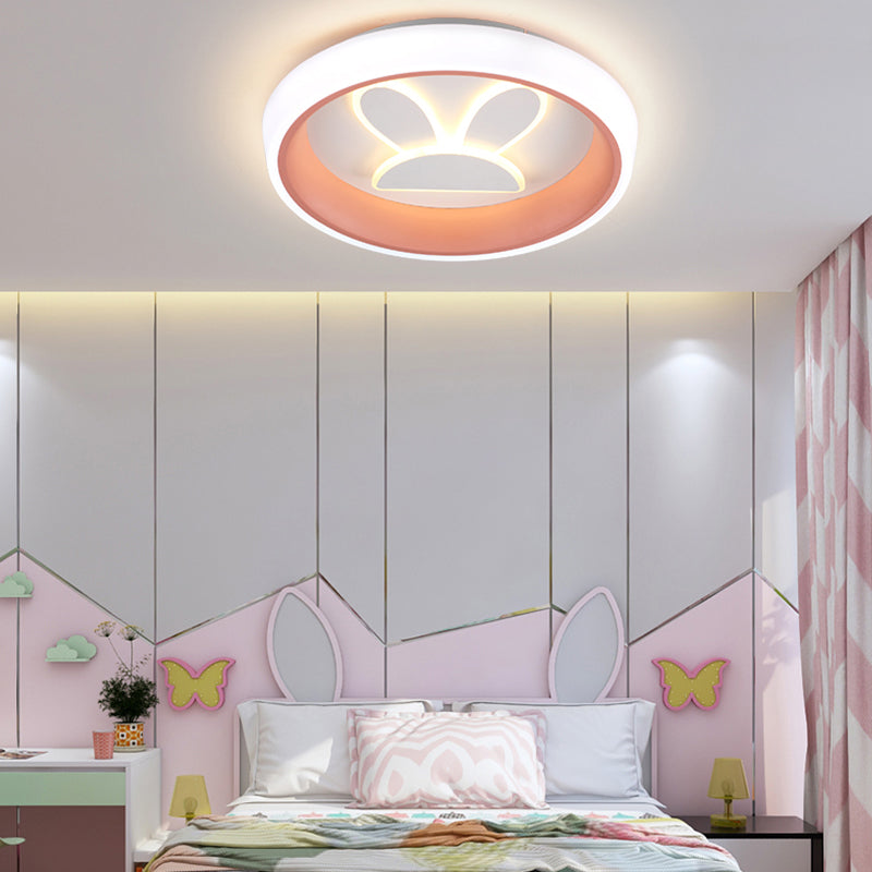 Plafonnier LED de Style moderne, jolie lampe encastrée de dessin animé pour chambre d'enfant
